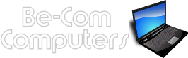 Be-Com Computers logo